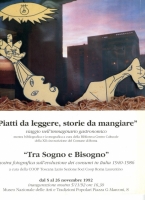 1992 Roma Museo Nazionale delle Arti e Tradizioni popolari - Piatti da leggere Storie da mangiare - 2